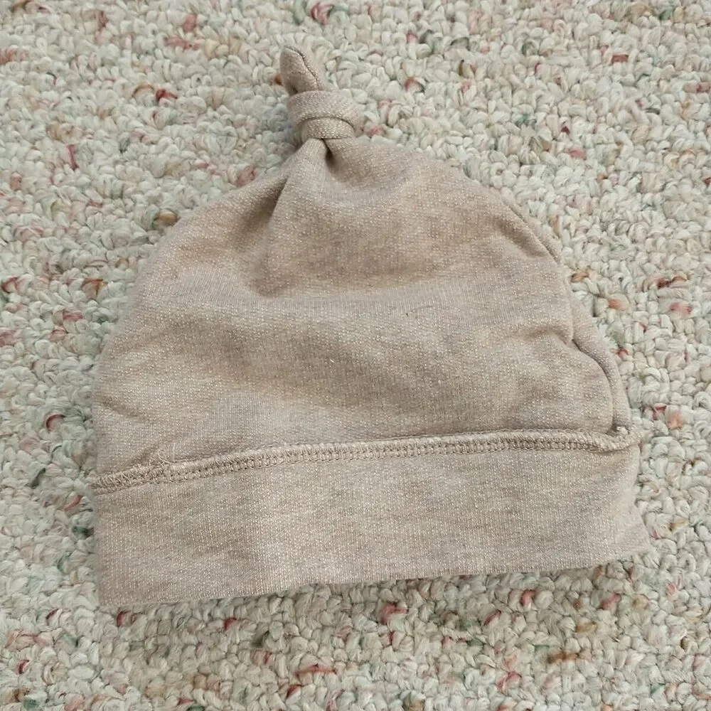 Lot Of 3 Baby Gap Rabbit + Bear Boy 3-6M Fall Spring Cotton Overall Shirt Hat